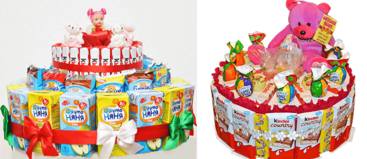 Cake a léből és édességek óvodában mesterkurzus fotókkal