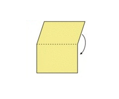 Орігамі кораблик з паперу для дітей покрокова інструкція