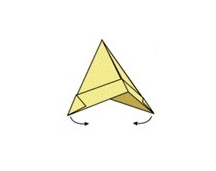 Орігамі кораблик з паперу для дітей покрокова інструкція