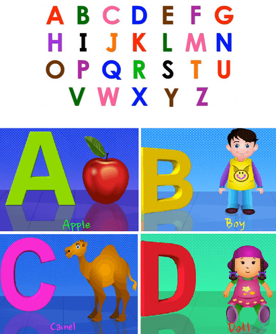 Буквы алфавита